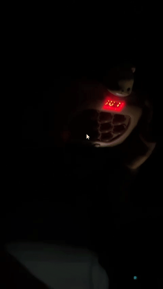 Video en oscuridad Pop Fidget