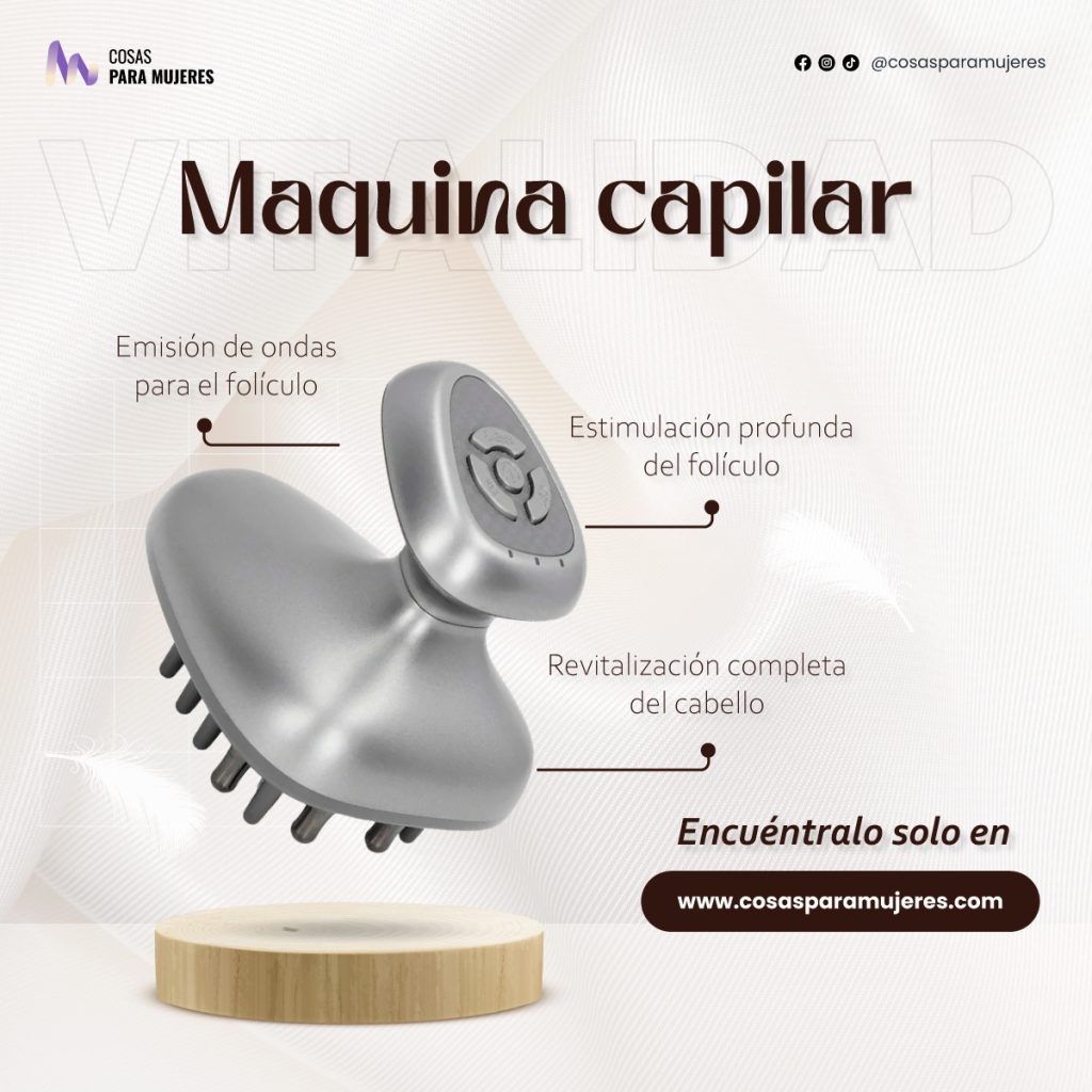 peine masajeador para cabello