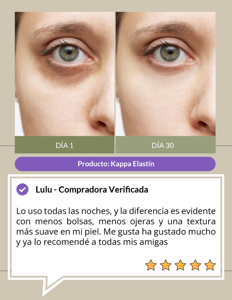 testimonio ojeras y contorno de ojos
